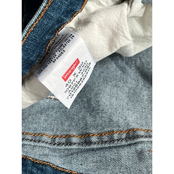 Wrangler Classic Straight Blue Jeans Mens 40x30 - Picture 3 of 3